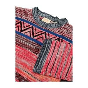 Vintage Acrylic Fibre Sweater‎ "Coogi Style" 3/4 Sleeve Women's 38 (Small)